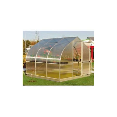 Exaco Trading Co. RIGA III Greenhouse Kit, 10' 6"L x 9' 8"W x 7' 6"H RIGA III K